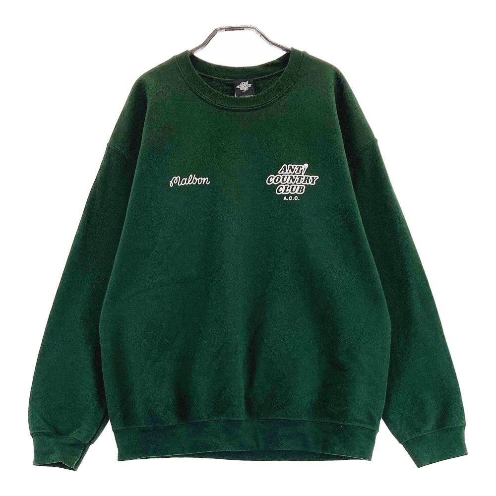 Malbon ×ANTI country club スウェット　XL Malbon ×ANTI country club スウェット XL anticountry club