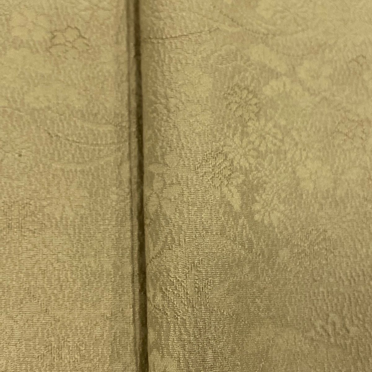 平和屋着物□極上 色無地 鶸茶色 逸品 未使用 DZAB1699kh5 平和屋