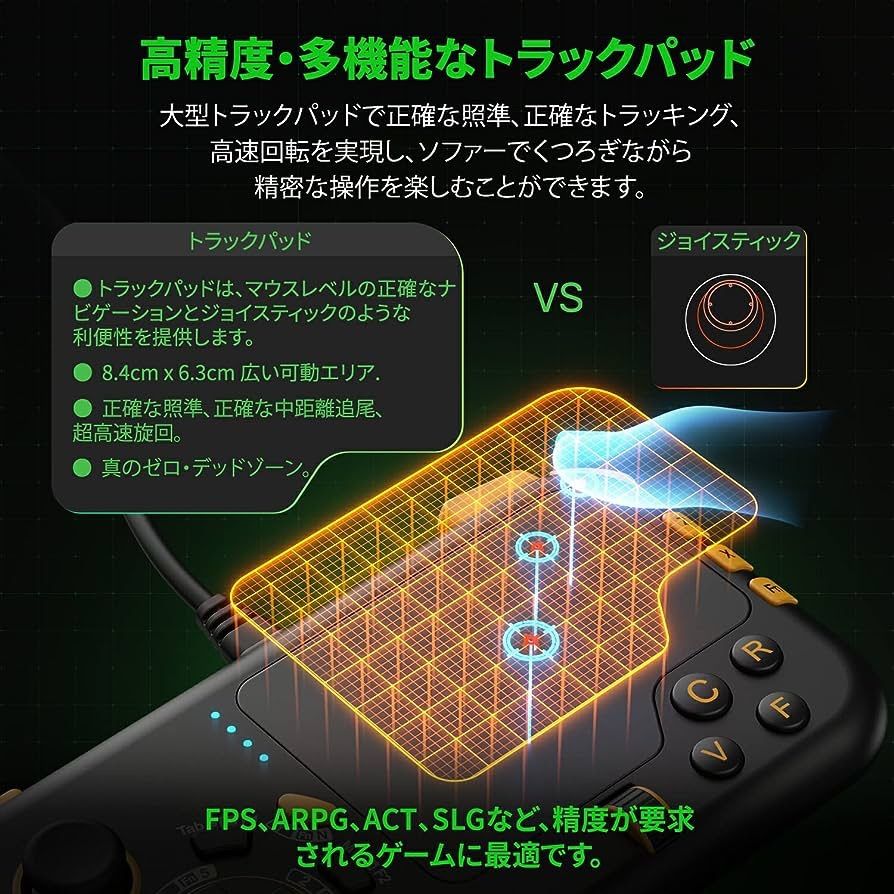IFYOO GTP01 有線 USB ゲーム タッチパッド キーボードとマウス