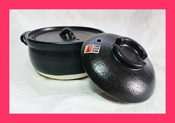 5合炊き 二重蓋 四日市ばんこ焼 ( 日本製 ) 四日市ばんこ焼&frasl;日本製  ふっくら ごはん鍋  本格派 5合炊 二重蓋