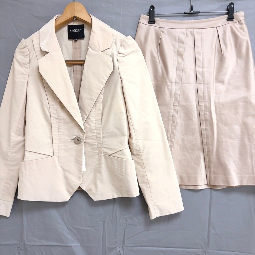 ランバン LANVIN セットアップ ジャケット スカート フォーマル