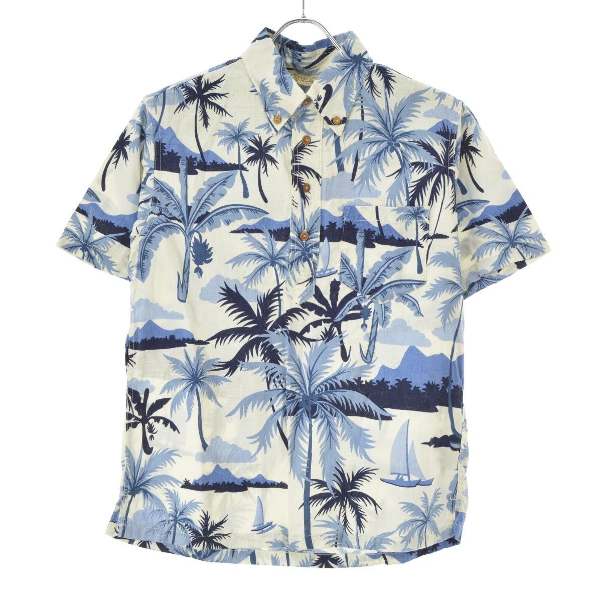 【JELADO】STARRY GATE Pullover B.D. Aloha Shirts コットンリネン プルオーバー半袖シャツ