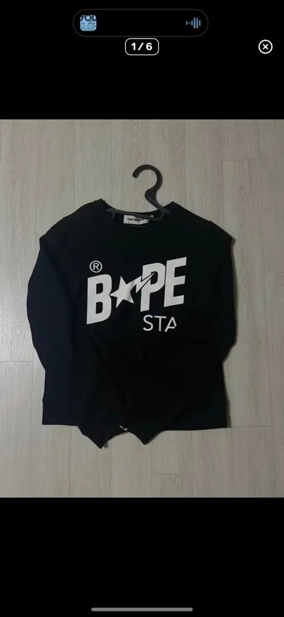 A BATHING APE アベイシングエイプ スター bape トレーナー レディース