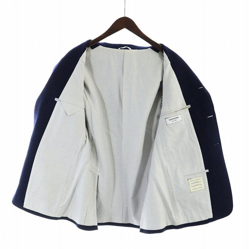 トムブラウン THOM BROWNE テーラードジャケット 総裏地 ウール