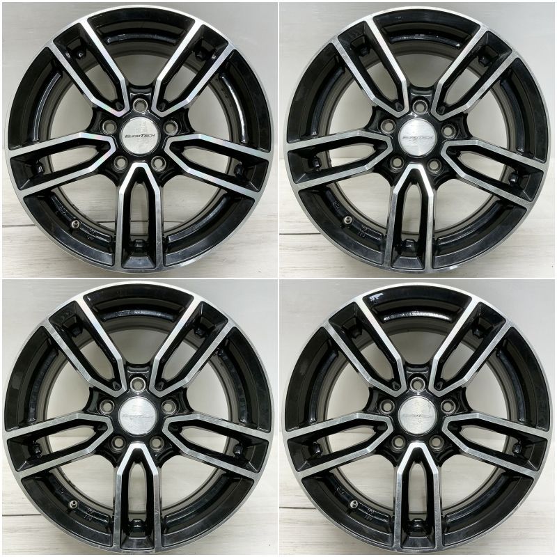 EURO EURO TECH ユーロテック 社外ホイール 16インチ 4本 6.5J5HPCD112 