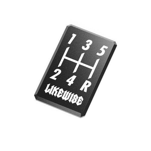 LIKEWISE シフトパターン 汎用 6速 5速 MT ライクワイズ シフトノブ 