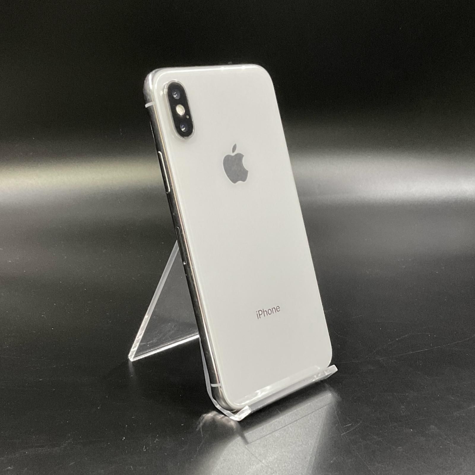 iPhone X 64GB シルバー SIMロックあり 【公式通販】