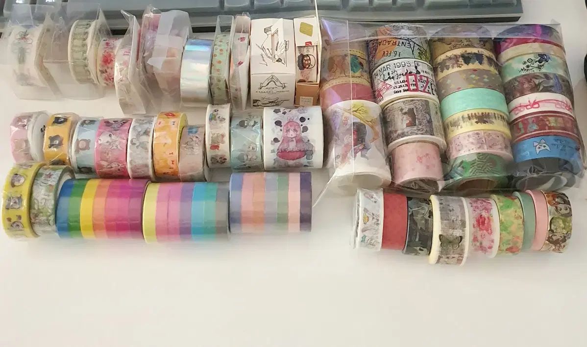 マスキングテープまとめ売り！(中古～新品) 953.新品＆中古 AIUEOさん