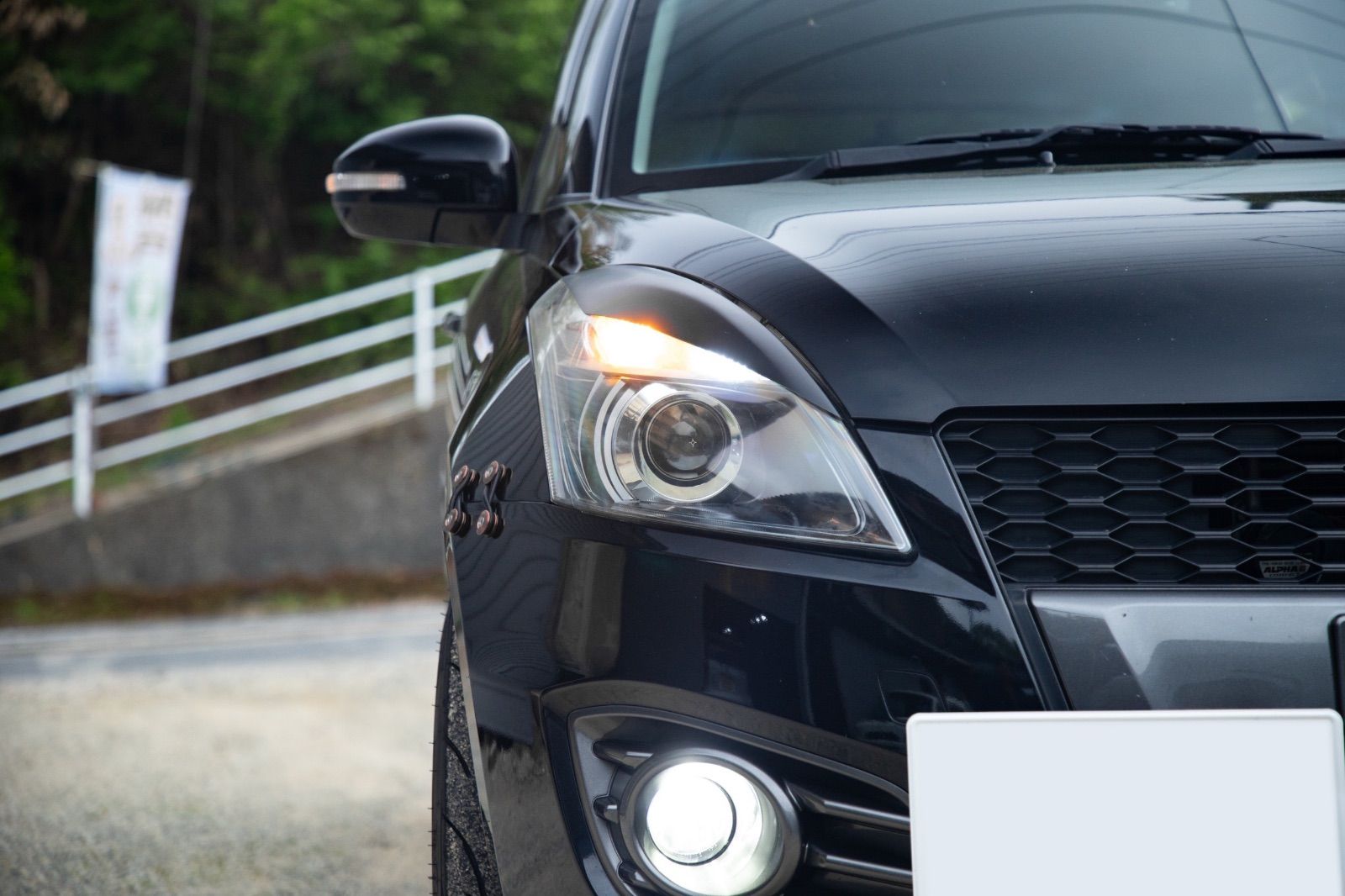 KooKys アイライン ZC32S スイフトスポーツ ヘッドライトカバー suzuki FRP エアロ フロントバンパー FFCRYSTALESIA_COM