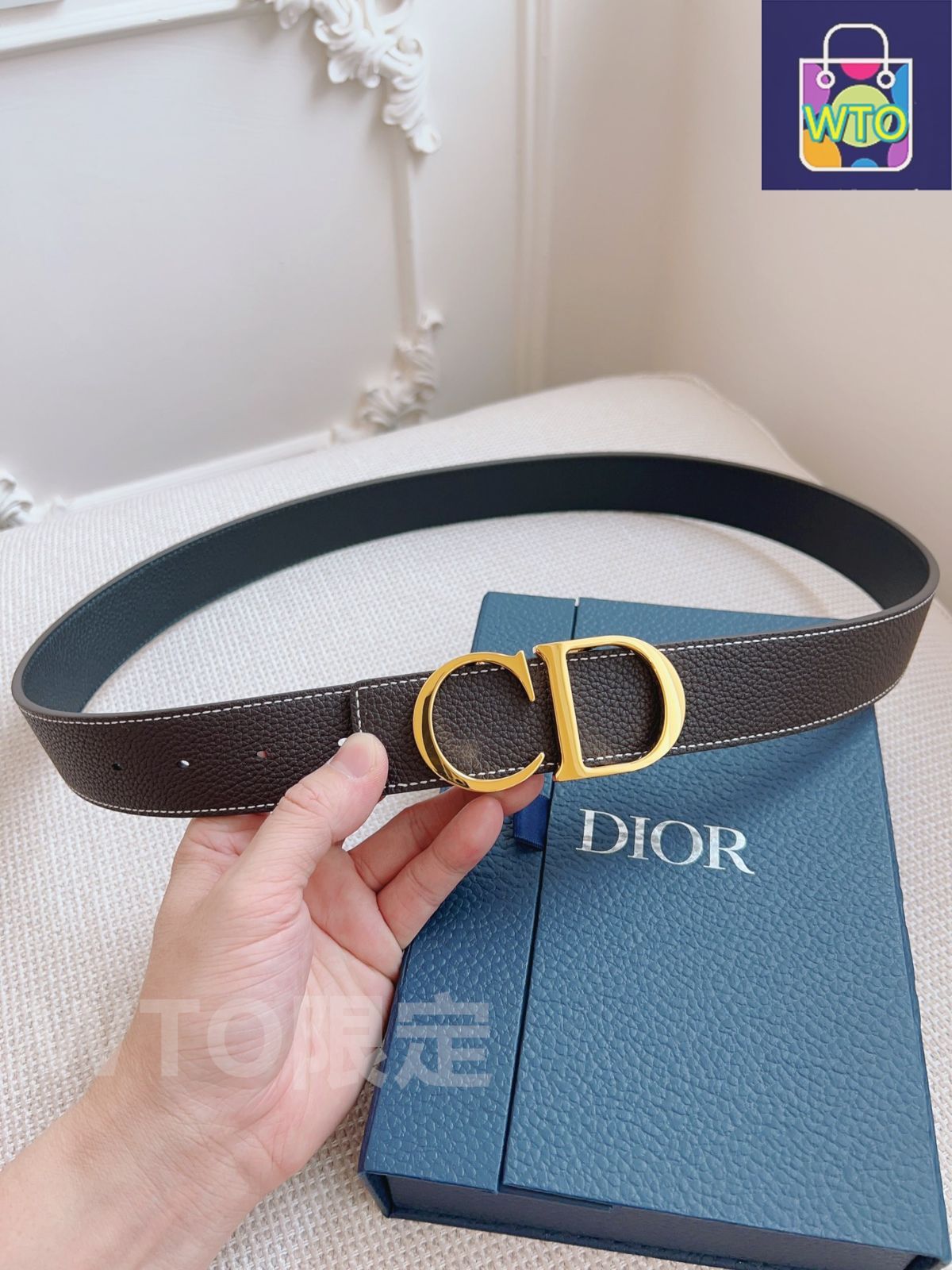 Dior ディオール ベルト-1-GP35 - メルカリ
