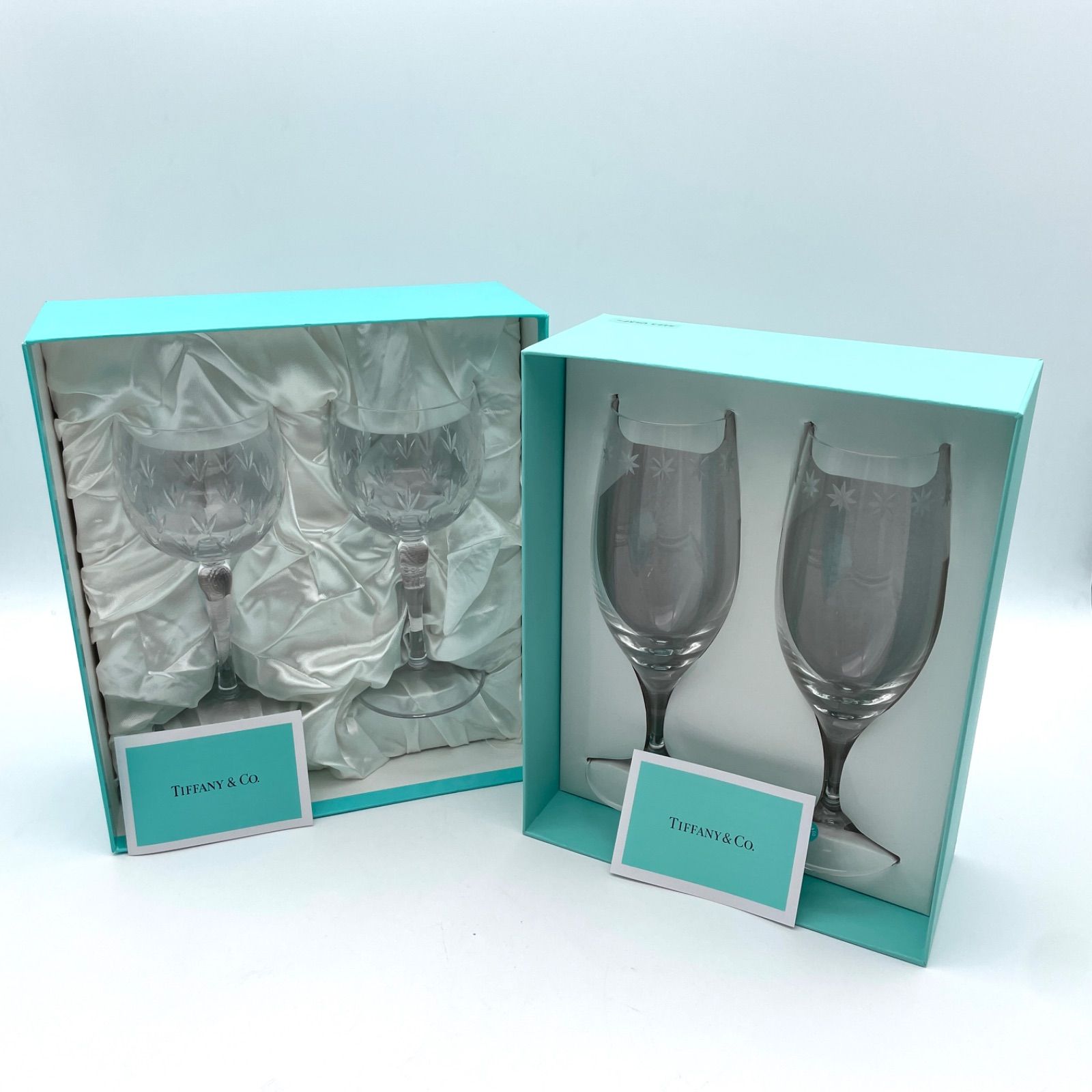 未使用品TIFFANY&Co. ティファニー ペアグラス 2点 まとめ 食器 