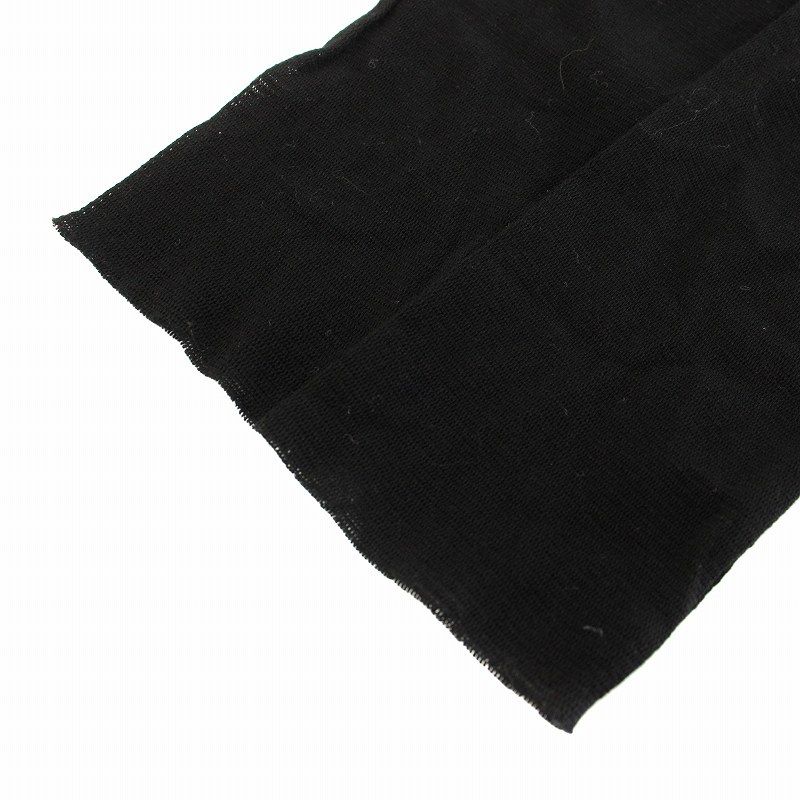 未使用品 プラージュ Plage 23SS メッシュシアー Mesh Sheer ロンT カットソー クルーネック 長袖 F 黒 23070922104210 レディース プラージュ Plage 23SS メッシュシアー Mesh Sheer ロンT