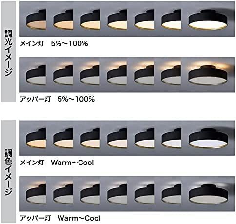 シーリングライト 12畳 【LED電球付き】 LED 40000時間 調光 調色