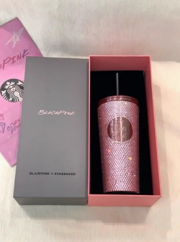 BLACKPINK スターバックス スパンコール コールドカップ473ml