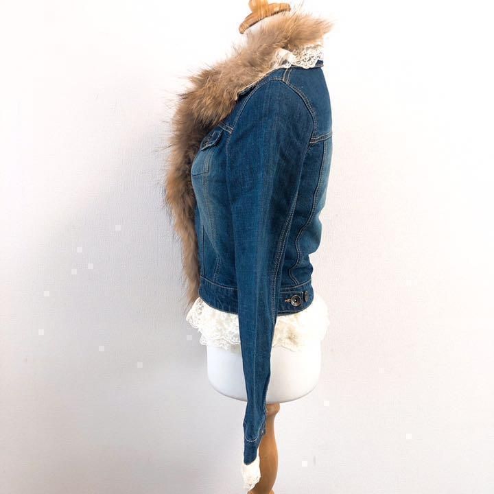 SCOT CLUB スコットクラブ デニムジャケット ラクーン たぬき