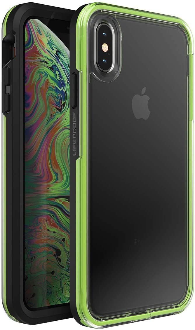 LifeProof Slam シリーズケース Apple iPhone Xs Max用 - ナイトフラッシュ グリーン/ブラック 