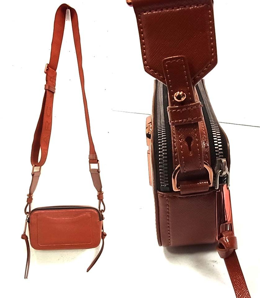 ◆MARC JACOBS マークジェイコブス ザ スナップショット モノクローム ショルダーバッグ レディース マーク ジェイコブス限定バッグ「ザ スナップ ショット」SHOGO SEKINE