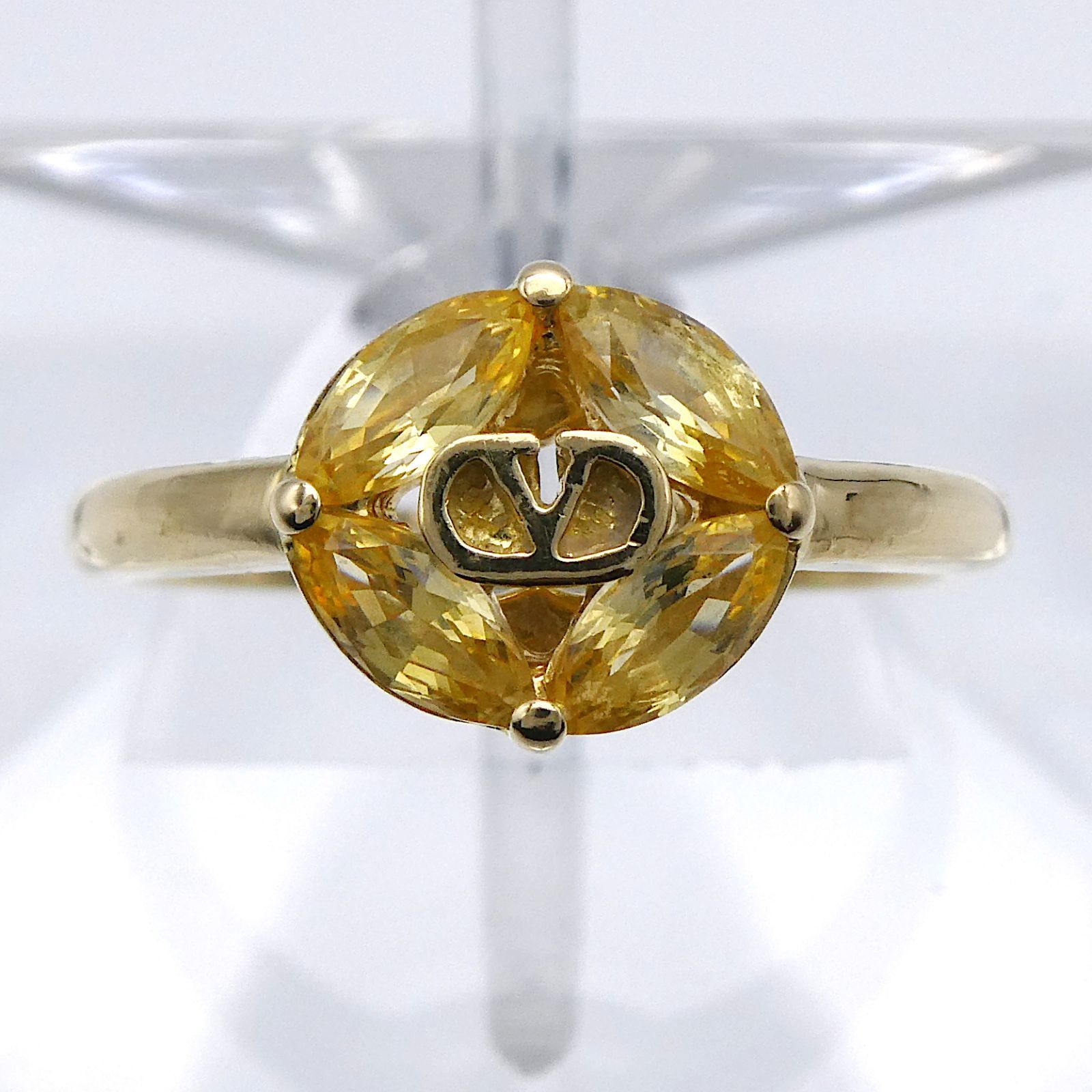 リング ヴァレンティノ K18 サファイア0.87ct 10.5号 - メルカリ