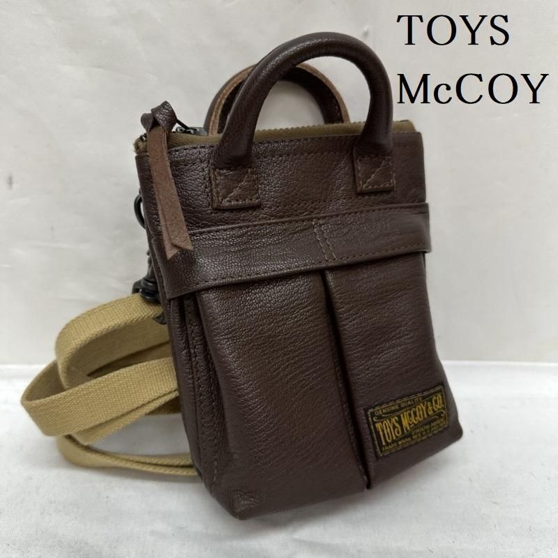 TOYS McCOY トイズマッコイ ショルダーバッグ ゴートスキン レザー 