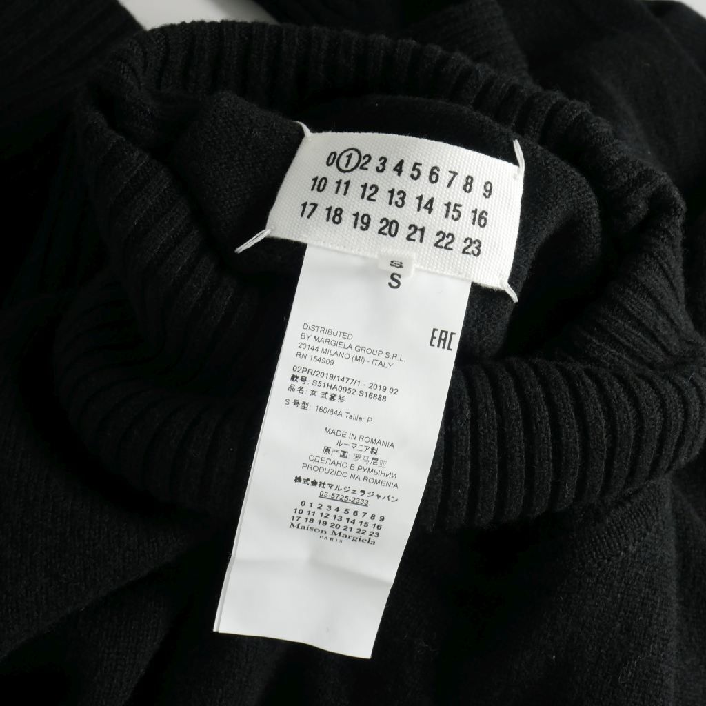 メゾンマルジェラ Maison Margiela 19AW ポンチョ ニット セーター