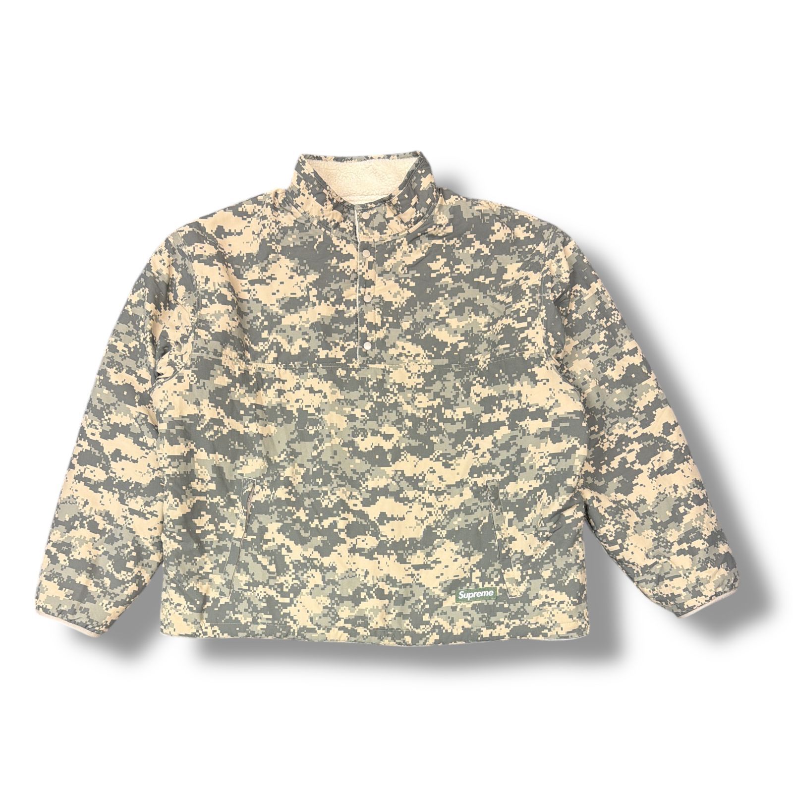 国内正規 Supreme 23AW Polartec Shearling Reversible Pullover  