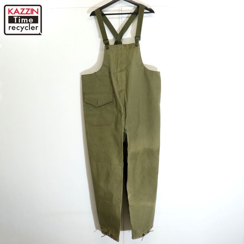 40s U.S.NAVY N-2 レイン デッキパンツ メンズ 表記Lサイズ