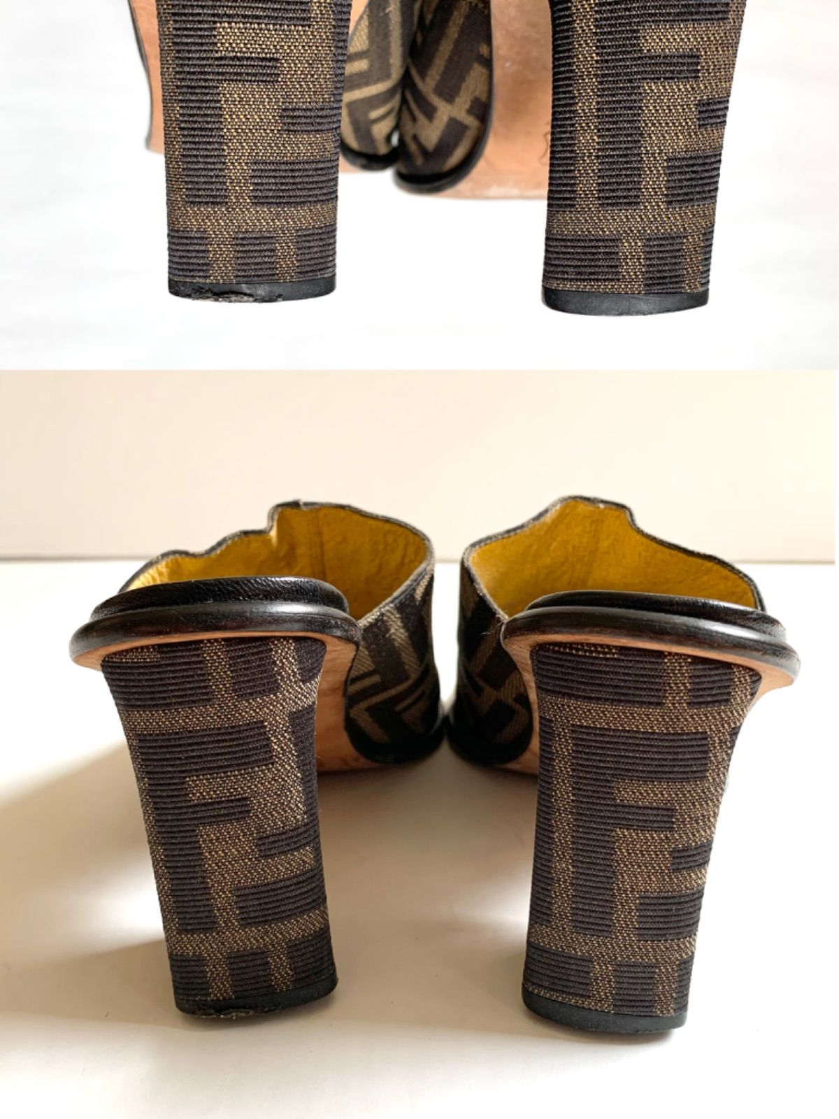 FENDI フェンディ ズッカ柄 サンダル - メルカリ