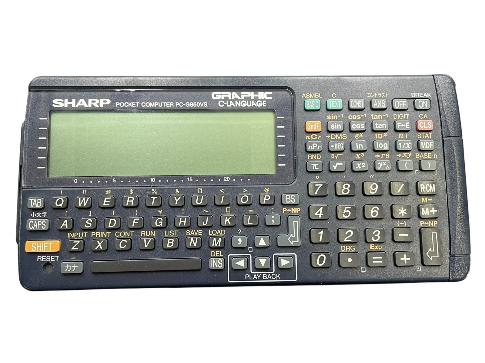 ポケットコンピュータ PC-G850VS シャープ製ポケットコンピュータ PC