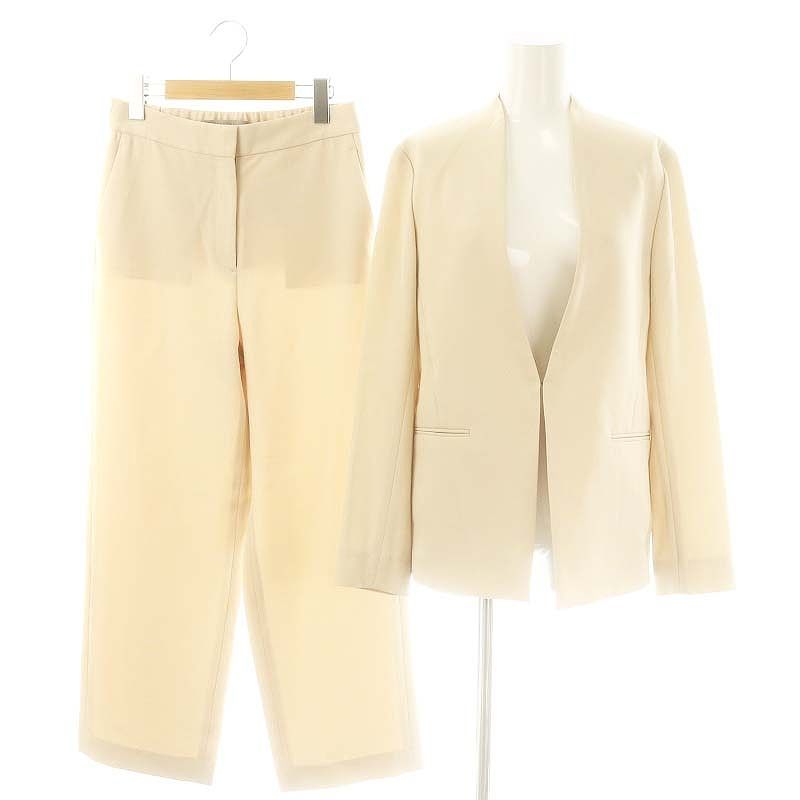 専用theory セオリー セットアップ パンツスーツ オリーブ美品Sz.2/0 セオリーリュクス theory luxe 23SS LIVE2 GILL LIVE2 JORY