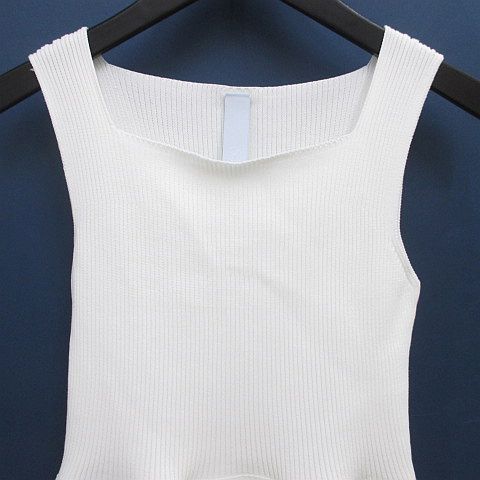 シーエフシーエル CFCL ノースリーブ ニット カットソー チュニック