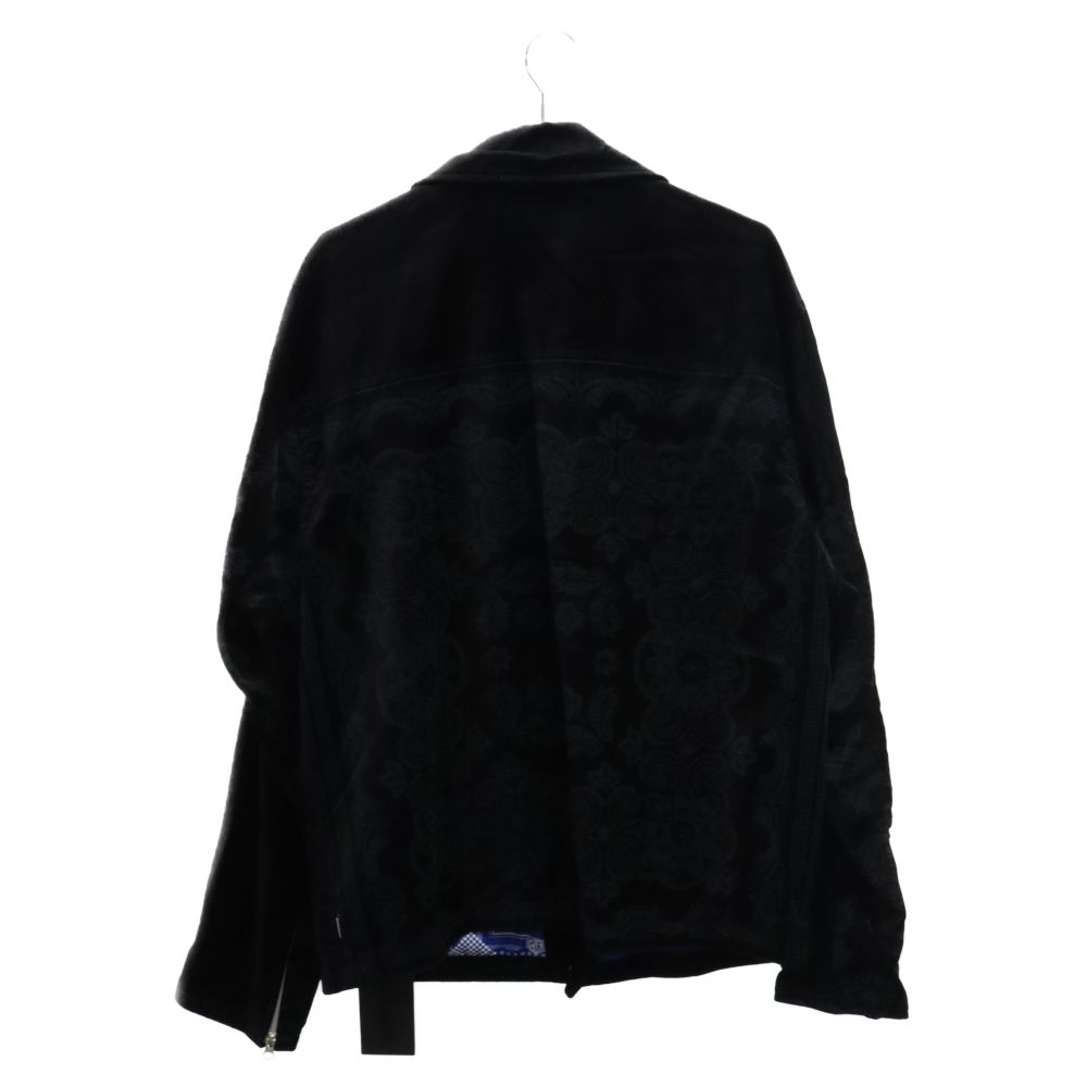 NEIGHBORHOOD (ネイバーフッド) 21SS RIDERS CR-JKT ペイズリー ベロア 