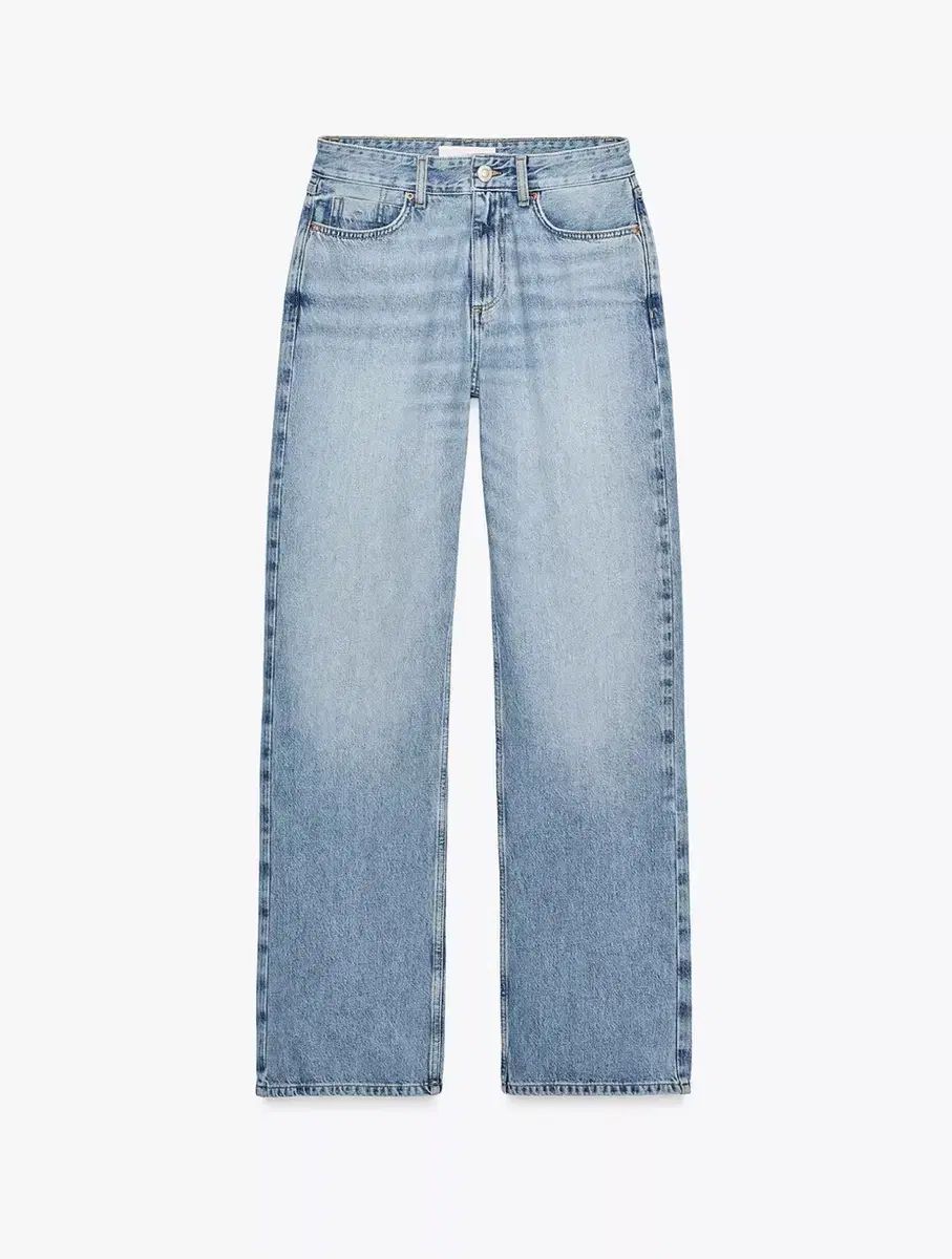 ☆日本未入荷*Massimo Dutti*新作*ストライプデニム☆ 新品 ZARA(ザラ) 36 薄いコットン 100 デニム ジーン COS(コス