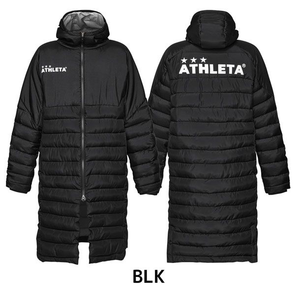 アスレタ ジュニア ロングコート ATHLETA ベンチコート 子ども用
