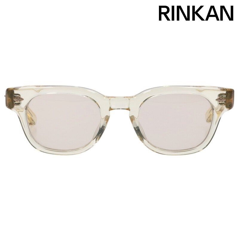 クロムハーツ JENNA TAIL YEA クロス装飾フレームサングラス メンズ 49  