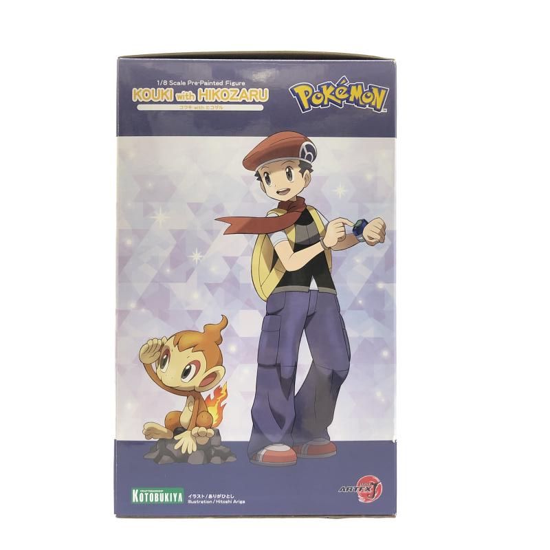 ベスト 【】未開封) コトブキヤ ARTFX J コウキ with ヒコザル 1/8[66