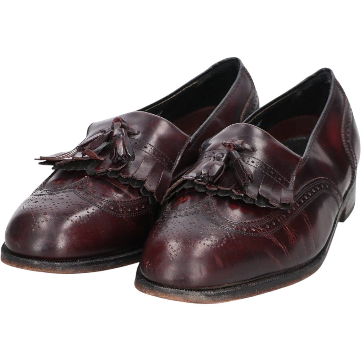 古着 フローシャイム Florsheim キルト タッセルローファー 10 3E メンズ28.0cm相当|saa014364