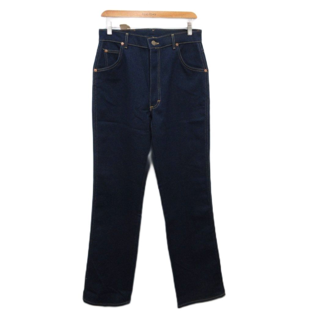 リー LEE デッドストック ヴィンテージ 古着 70s デニムパンツ ジーンズ ジップフライ 16 インディゴ 305-1746 MET2