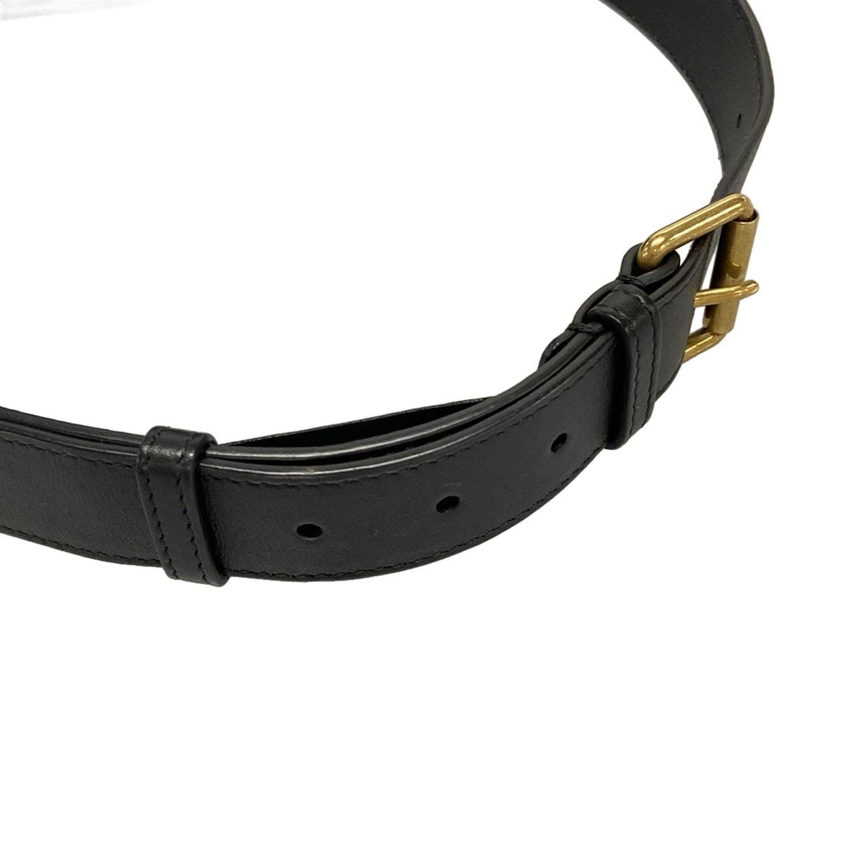 キルティングレザー ベルトバッグ