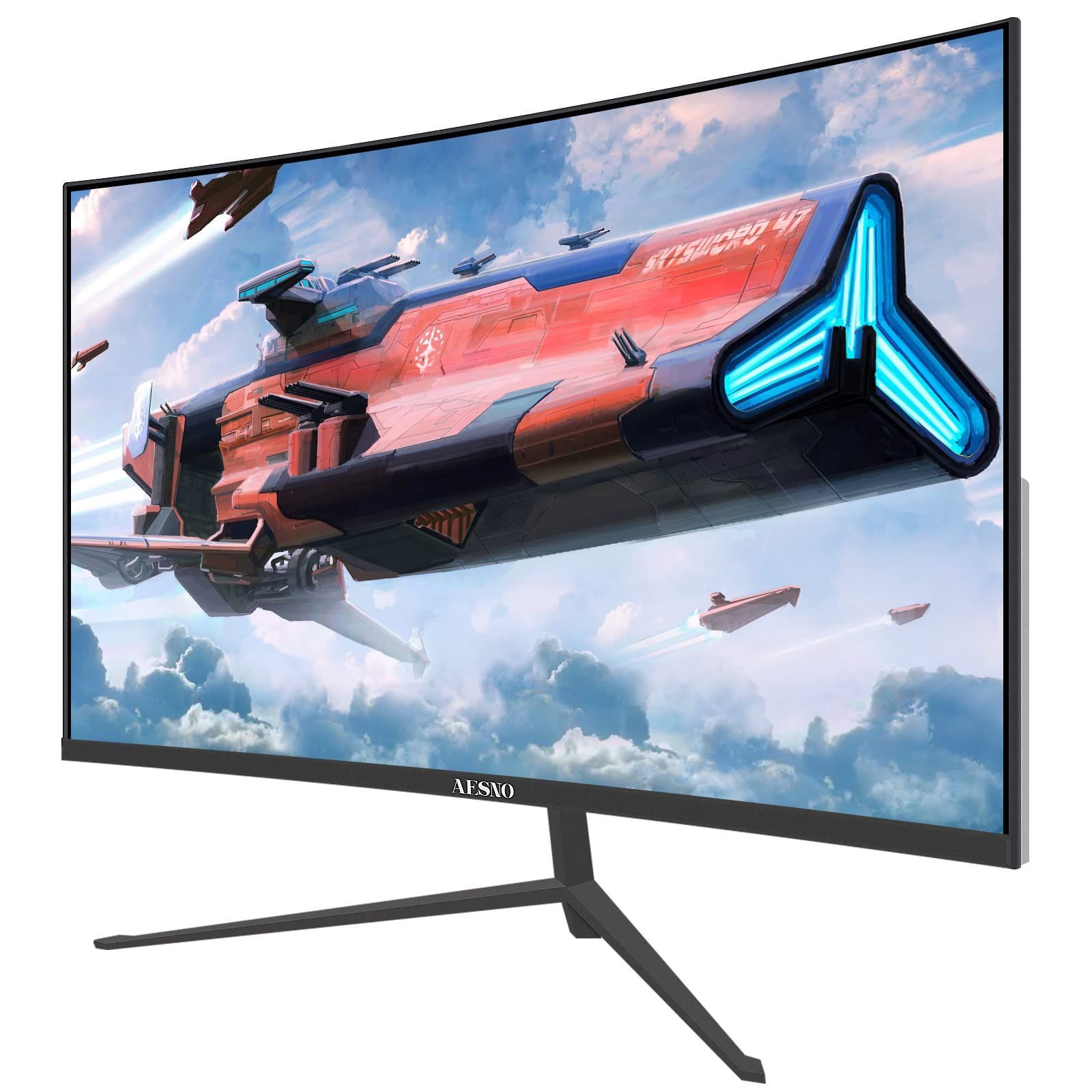 AESNO ゲーミングモニター 23.8インチ PC モニター 144hz 165hz 1ms 非