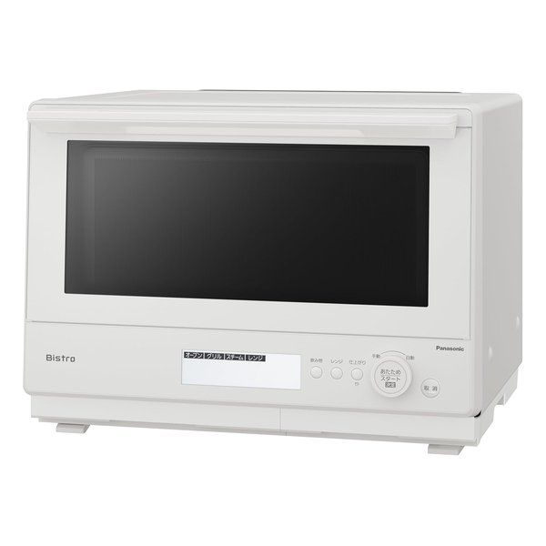 Panasonic パナソニック スチームオーブンレンジ Bistro 2段調理タイプ 30L オフホワイト NE-BS8D-W 2661620