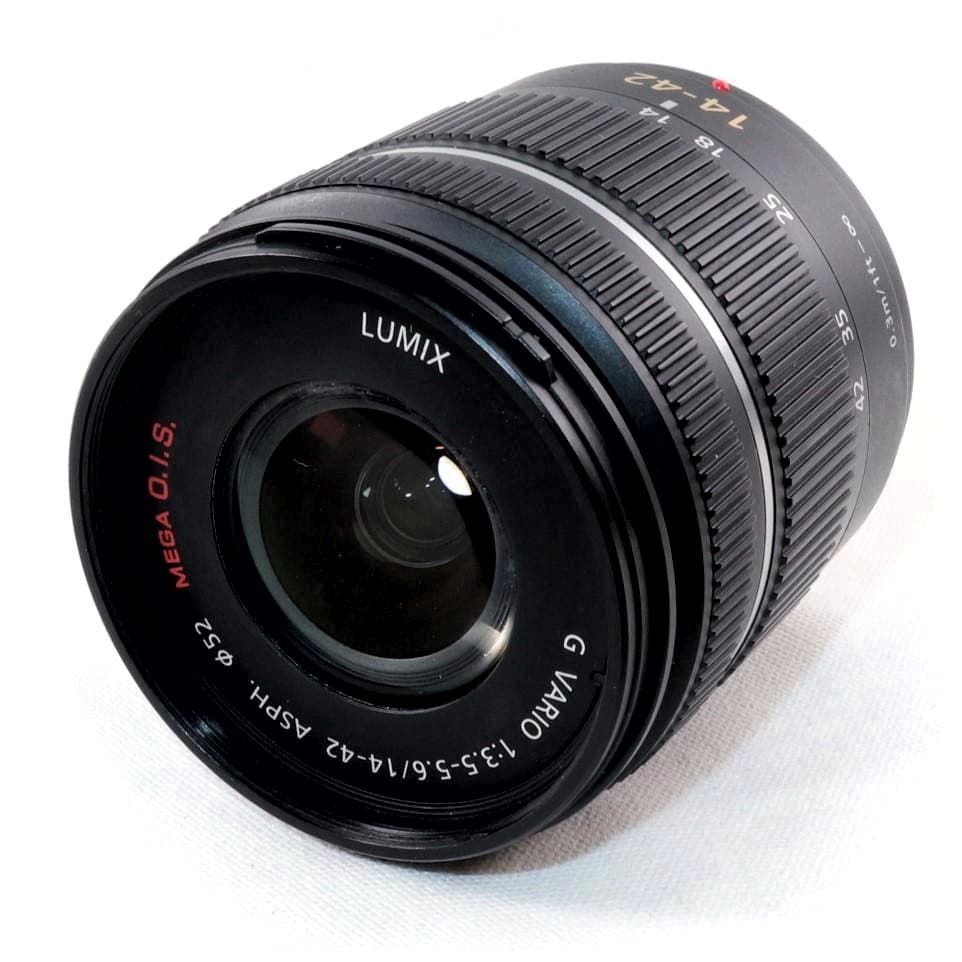 ミラーレス一眼 Panasonic LUMIX DMC-G5 ブラック  H-FS014042 レンズセット k2664