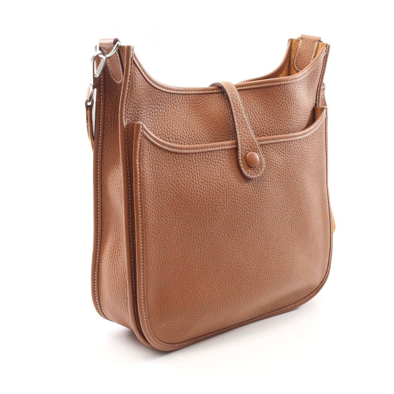 HERMES エルメス クロスボディバッグ エヴリン Ⅲ PM ゴールド エヴリン3 トロワ 29 PM ゴールド ブラウン[H056277CK37