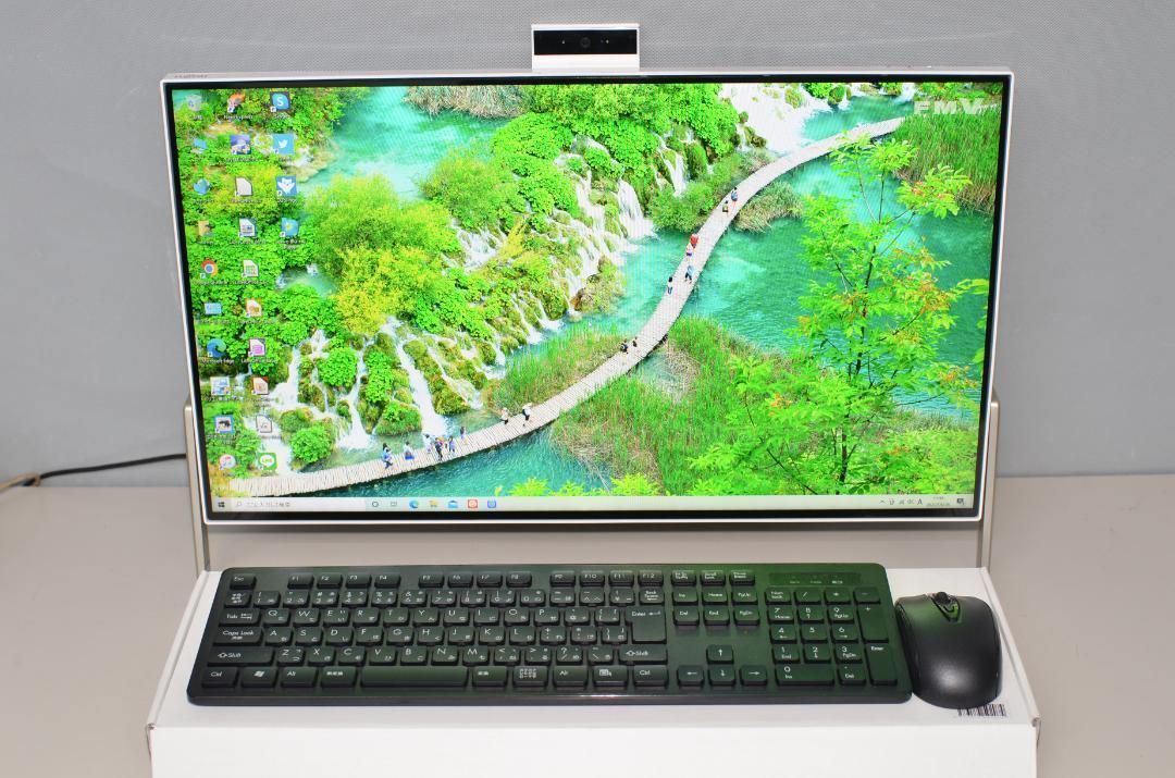 中古良品 一体型パソコン 最新Windows10+office 富士通 FH70/C2 高性能