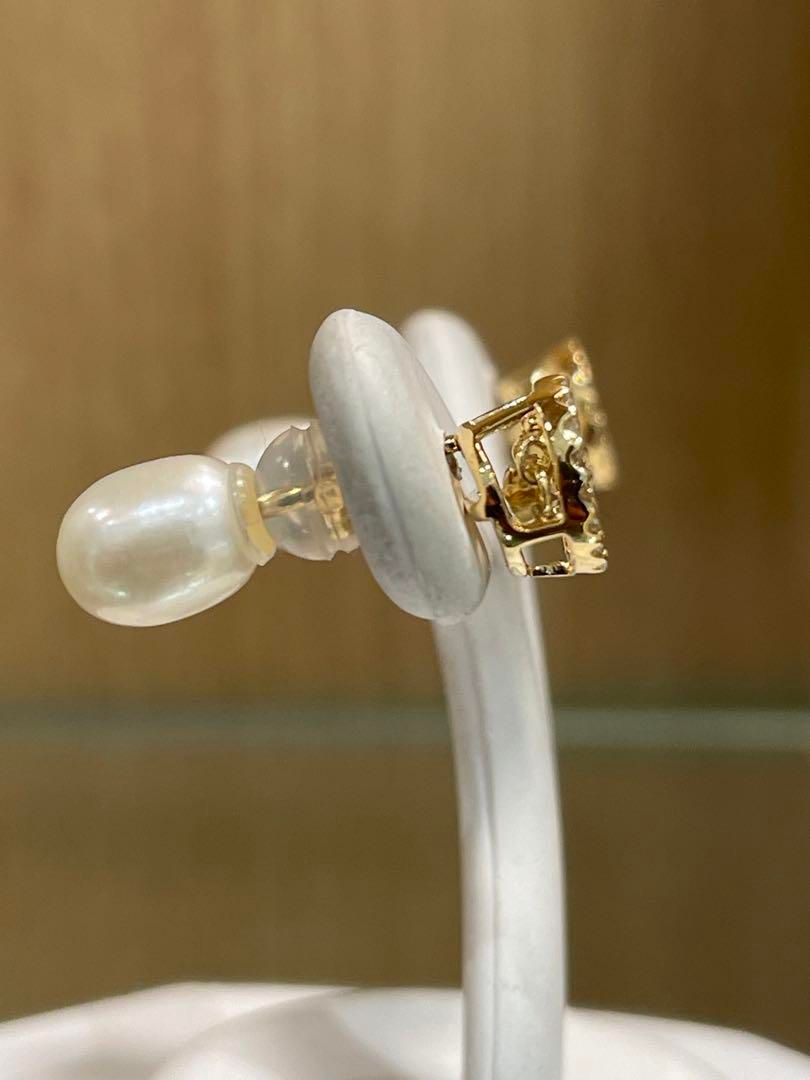 新品】K18ダンシングストーンダイヤ0.08ct×2ピアス - メルカリ