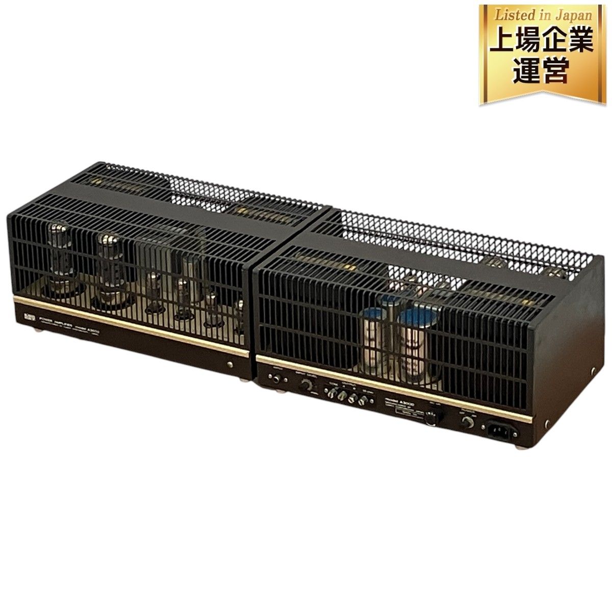 LUXMAN LUXKIT A3000 POWER AMPLIFIER モノラル パワー アンプ 真空管 2台セット 音響機器 ジャンク  C9324563 - メルカリ