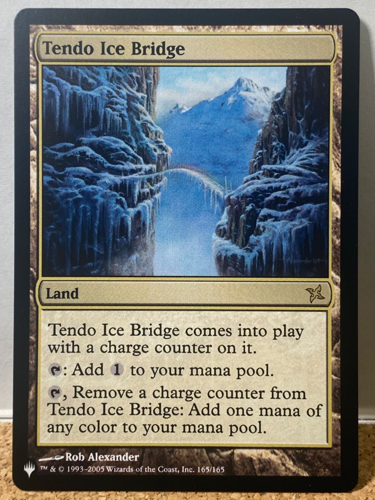 MTG 【Foil】氷の橋、天戸/Tendo Ice Bridge[BOK]-