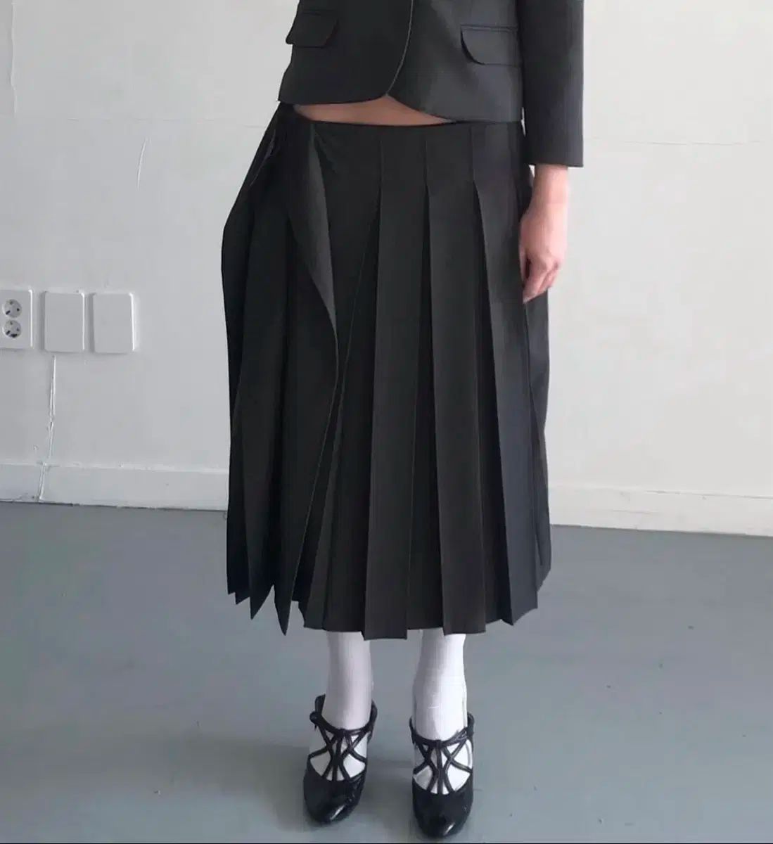 Eont s Offbeat プリーツ スカート 0 GULLKHAN_COM