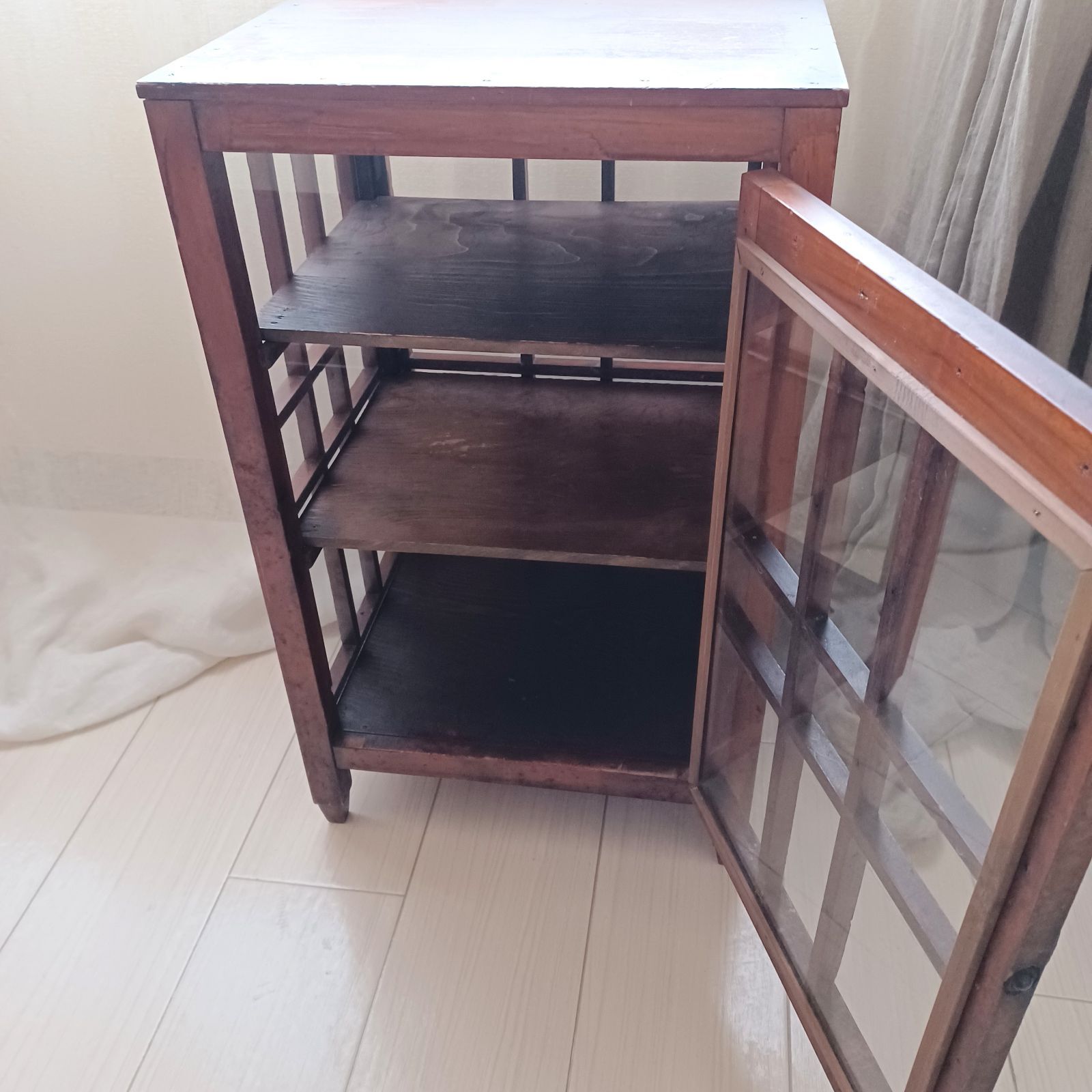 昭和レトロ アンティーク 屋久杉 サイドボード キャビネット 戸棚 民芸