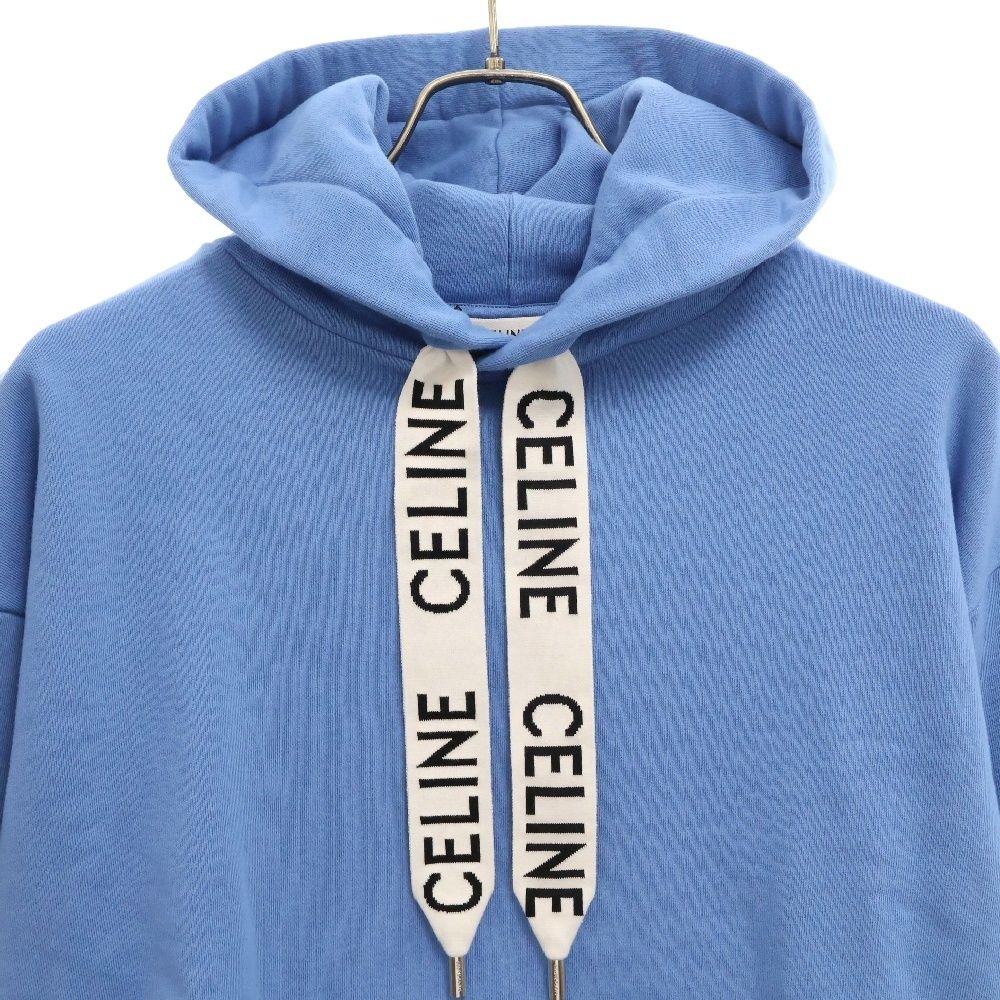 CELINE セリーヌ ロゴドローコード プルオーバーパーカー 【公式通販】