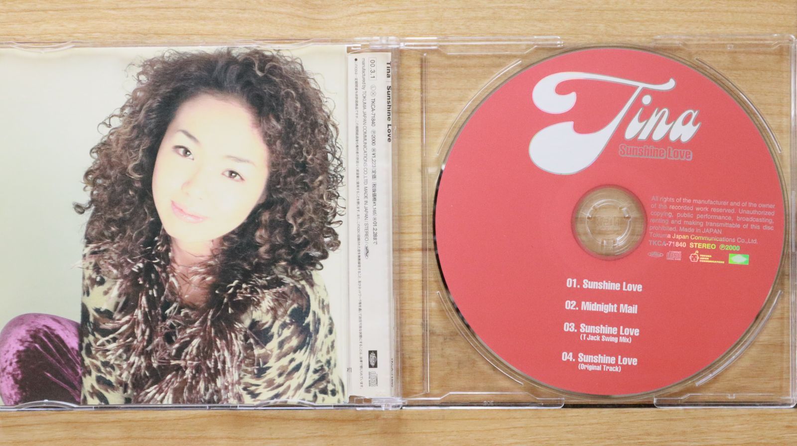 国内盤CD☆ラブ・ティナ/Luv Tina□ Sunshine Love 【TKCA71840